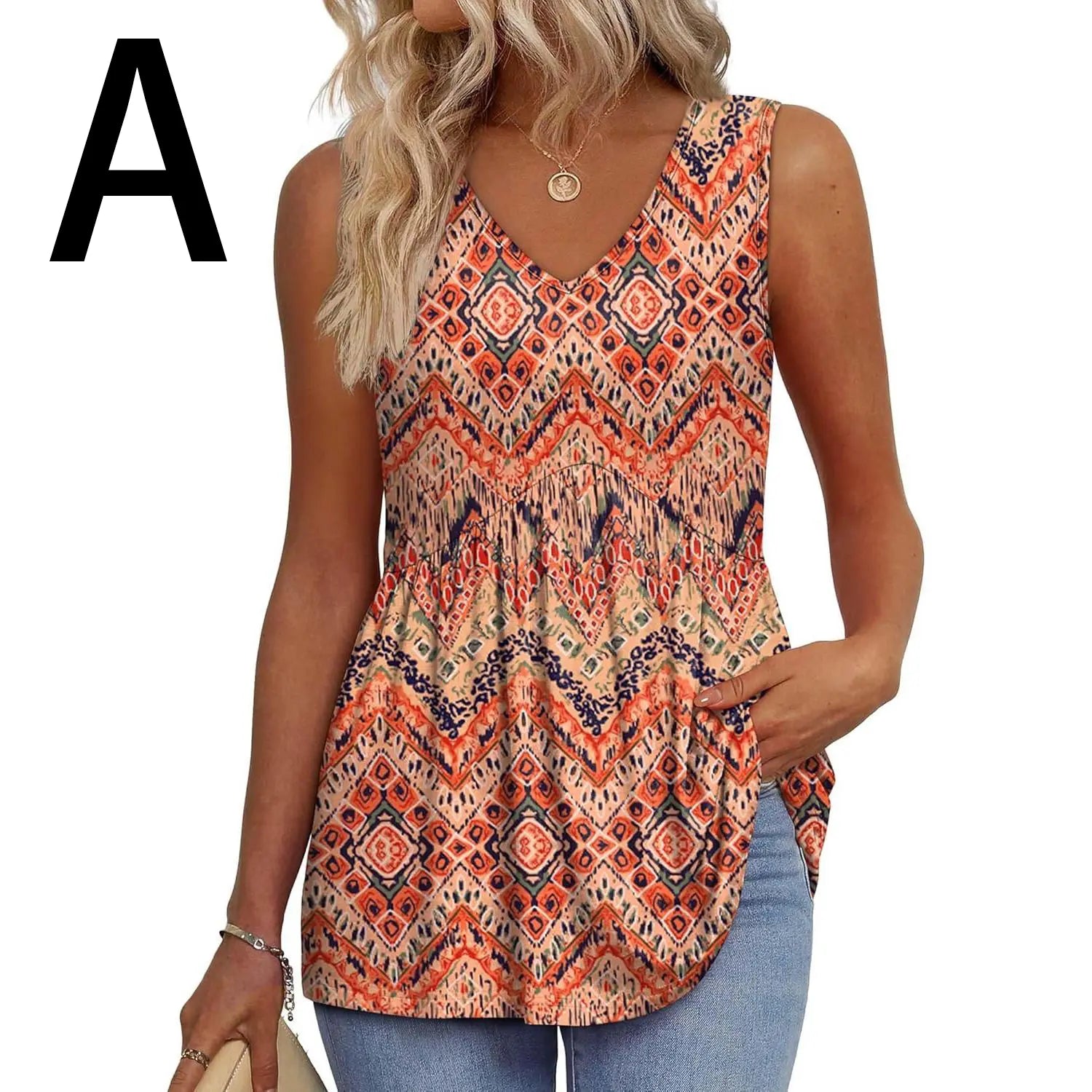 Womens Tank Tops 2025 Flowy Peplum Tops (Size Up 1-2 for Oversized Look) for Women Dressy Sleeveless V Neck Babydoll Tank Tops Fabric Stretchy tank tops summer tops