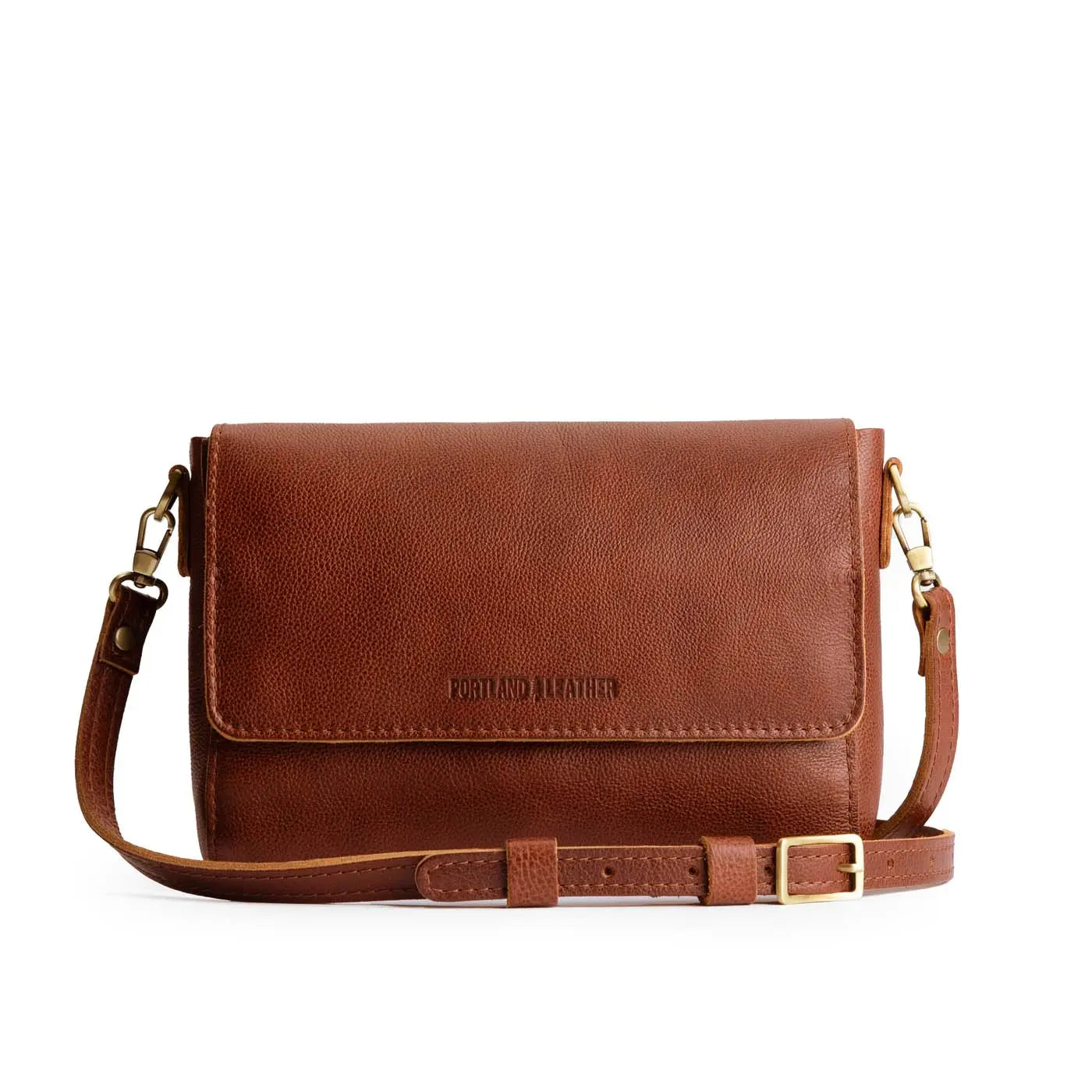 Leather Metro Crossbody – Premium Leder Umhängetasche für Reise & Alltag – Minimalistische Schultertasche mit Magnetverschluss