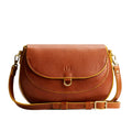 Leather Monaco Crossbody - Lightweight Travel Ease - Leather Crossbody Bag, Adjustable Strap, Compact Storage, Everyday Carry