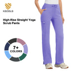 Scrub Tops for Women - V-Neck with 2 Pockets, Soft 4-Way Stretch, Anti-Wrinkle & Easy Care for Medical Uniforms Workwear Clothes Womenswear Minimalist