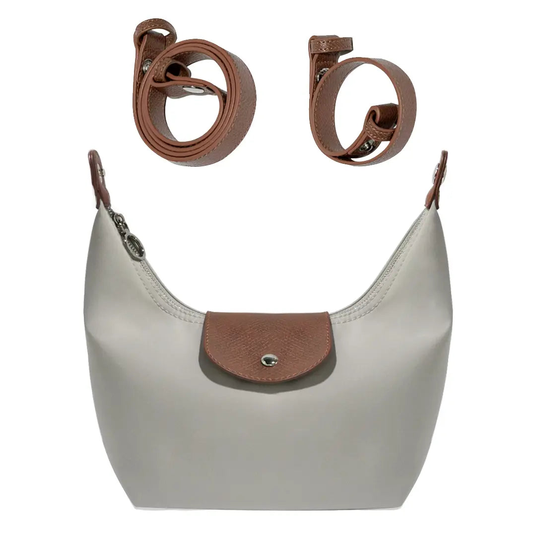 Fashion Crescent Bag Leichte, strapazierfähige Nylon-Handtasche mit verstellbarem Riemen, Satchel für vielseitige Nutzung in verschiedenen Farben, stilvoller unverzichtbarer Begleiter