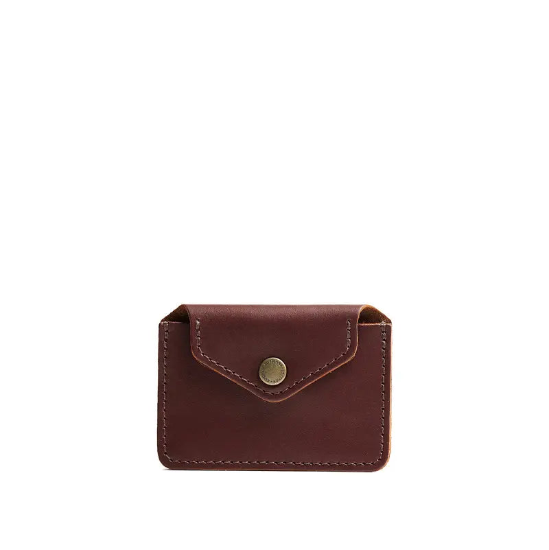 P Leather Lovebug Wallet - Compact Everyday Storage - Leather Wallet, Snap Closure, Card Slots, Easy Carry