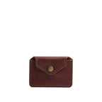 P Leather Lovebug Wallet - Compact Everyday Storage - Leather Wallet, Snap Closure, Card Slots, Easy Carry