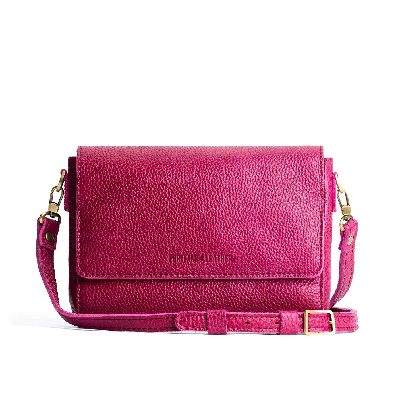 Leather Metro Crossbody – Premium Leder Umhängetasche für Reise & Alltag – Minimalistische Schultertasche mit Magnetverschluss
