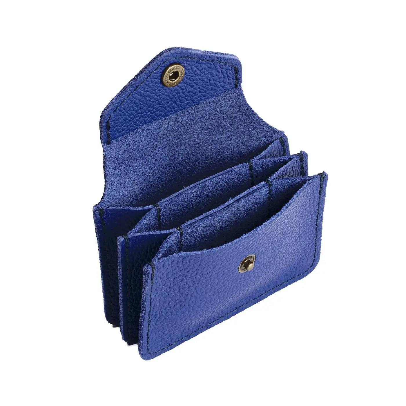 P Leather Lovebug Wallet - Compact Everyday Storage - Leather Wallet, Snap Closure, Card Slots, Easy Carry