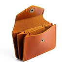 P Leather Lovebug Wallet - Compact Everyday Storage - Leather Wallet, Snap Closure, Card Slots, Easy Carry