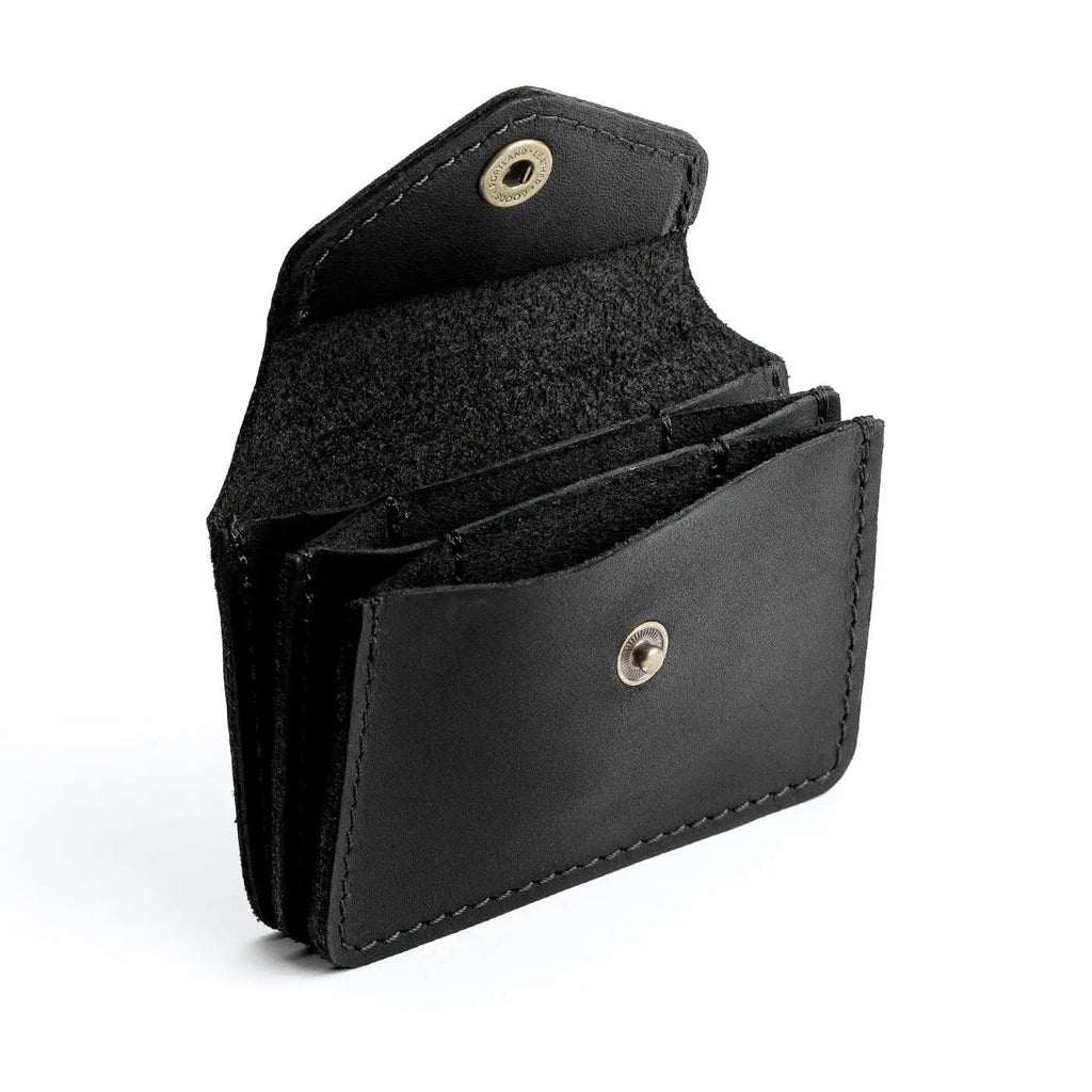 P Leather Lovebug Wallet - Compact Everyday Storage - Leather Wallet, Snap Closure, Card Slots, Easy Carry