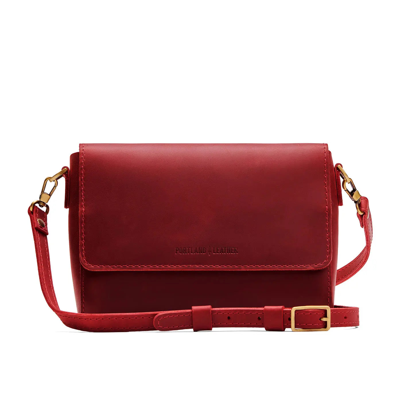 Leather Metro Crossbody – Premium Leather Crossbody Bag for Travel & Everyday Carry – Minimalist Shoulder Purse with Magnetic Closure