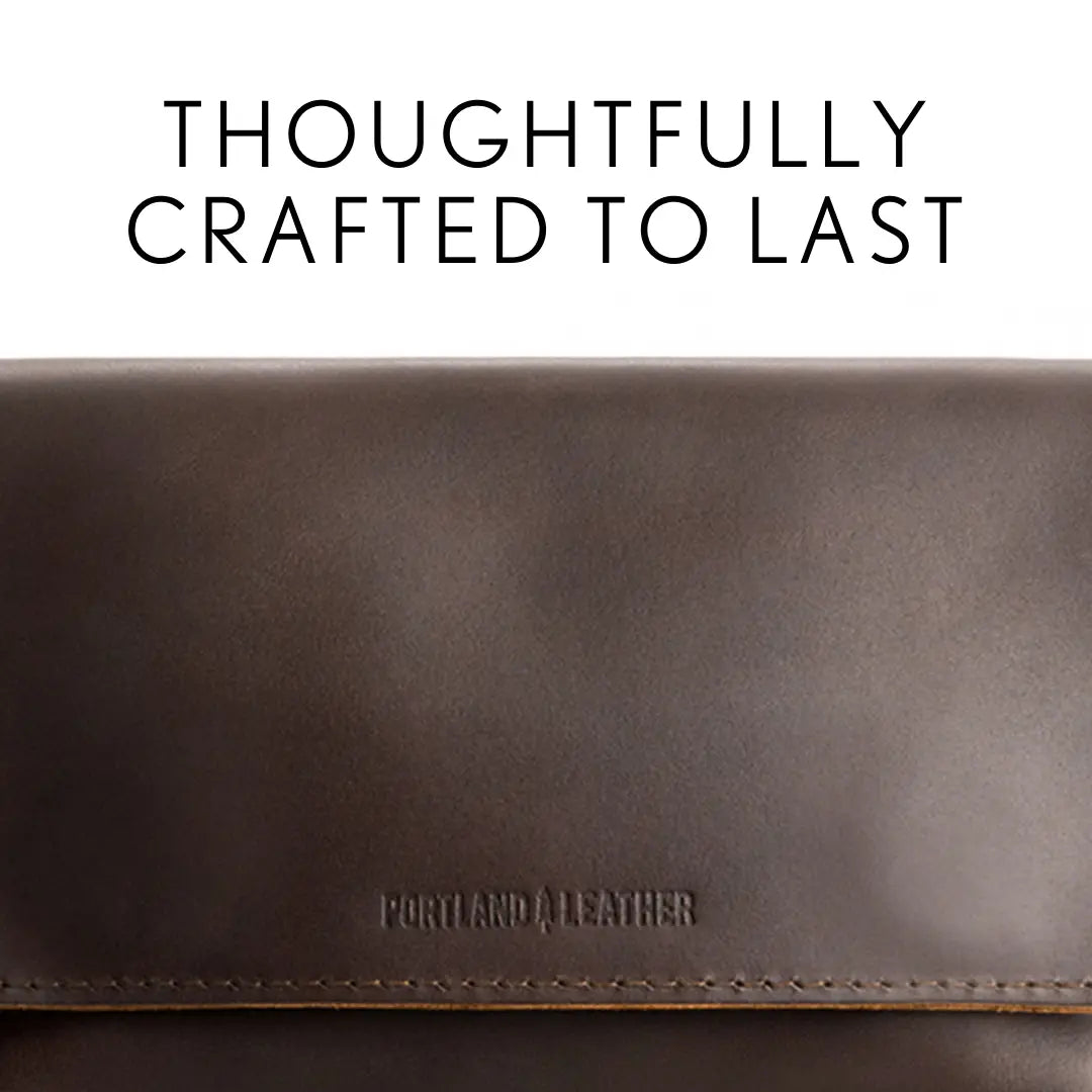 Leather Metro Crossbody – Premium Leather Crossbody Bag for Travel & Everyday Carry – Minimalist Shoulder Purse with Magnetic Closure