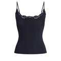 Starrylion Padded Lace Cami Top Double Lined Sexy Tank Top Spaghetti Strap Club Party Shirt