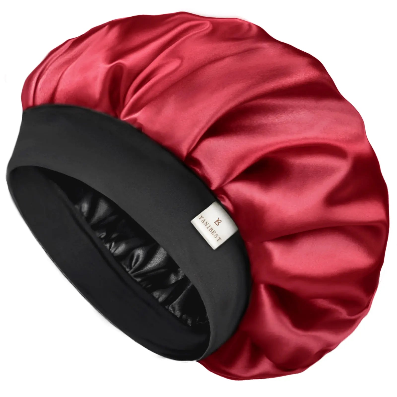 YANIBEST Haube für Männer, Haube zum Schlafen, doppellagige Satinhauben für schwarze Frauen, Lockenhaare, Zöpfe, Herren-Geschenke, Vatertagsgeschenk, Mützen Männer, Haarpflegehaubeseide #SummerVibes