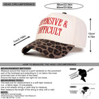 Unisex Letter Embroidered Patchwork Baseball Cap Five-sided Hat Outdoor Adjustable Sunscreen Leisure Hat Spring Autumn Travel Tourism Beach Vacation
