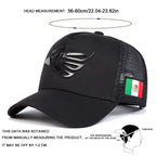 Unisex Mexican Eagle Label Baseball Net Caps Spring Summer Outdoor Adjustable Casual Hats Dad Hat Sunscreen Hat Snapback Trucker Hats Black Snapback