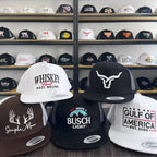 Mystery Hat Box - Five Randomly Picked Flat Brim Trucker Hats - Mystery Birthday Gift, Friend Gift, Mystery Box Challenge