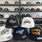Mystery Hat Box - Five Randomly Picked Flat Brim Trucker Hats - Mystery Birthday Gift, Friend Gift, Mystery Box Challenge