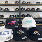 Mystery Hat Box - Five Randomly Picked Flat Brim Trucker Hats - Mystery Birthday Gift, Friend Gift, Mystery Box Challenge