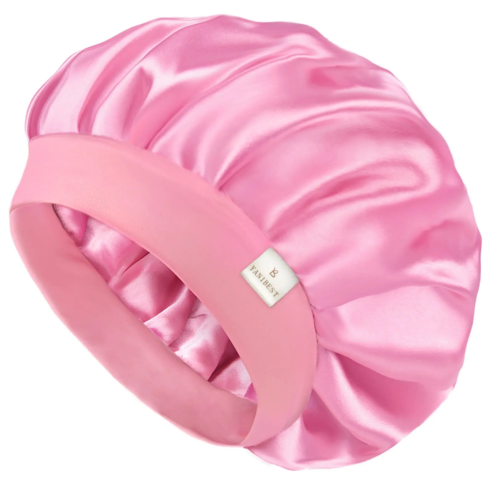 YANIBEST Haube für Männer, Haube zum Schlafen, doppellagige Satinhauben für schwarze Frauen, Lockenhaare, Zöpfe, Herren-Geschenke, Vatertagsgeschenk, Mützen Männer, Haarpflegehaubeseide #SummerVibes