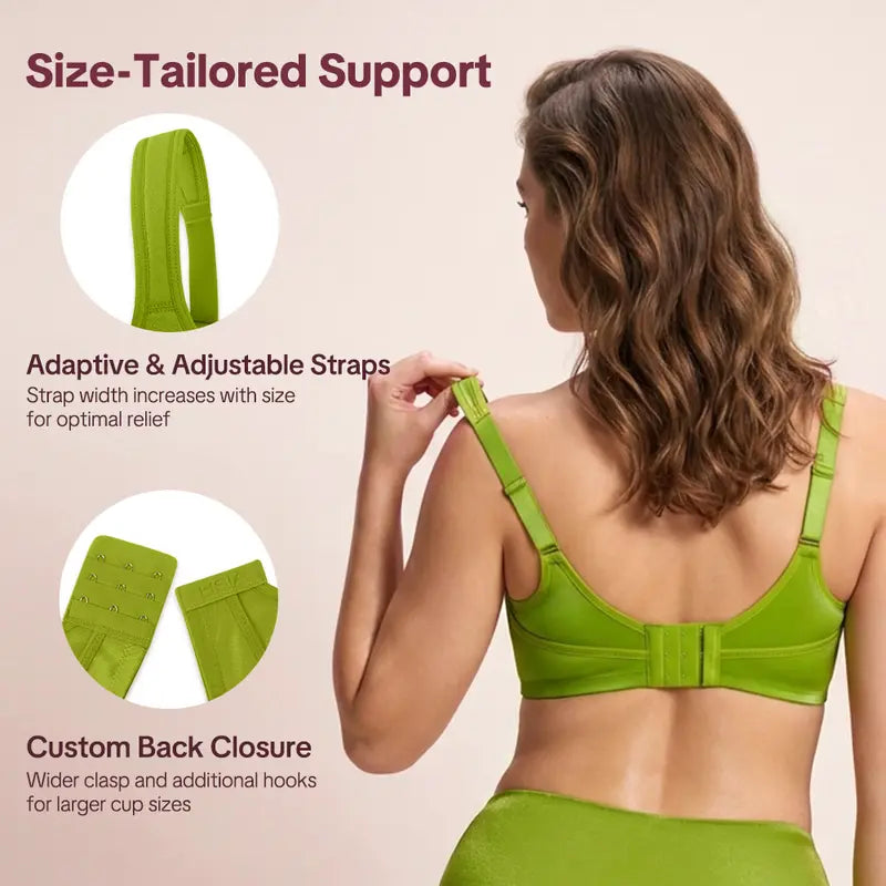 ISHA Starry Night 4mm Lightly Padded Plus Size Lifting Support Add 0.5-1 Cup Size Balconette Bra Underwire Glass Shimmer Fabric U Shaped Back Smoothing Wider Padded Straps Sexy Demi Low Cut Natural Push Up for Big Bust Women Daily Lingerie