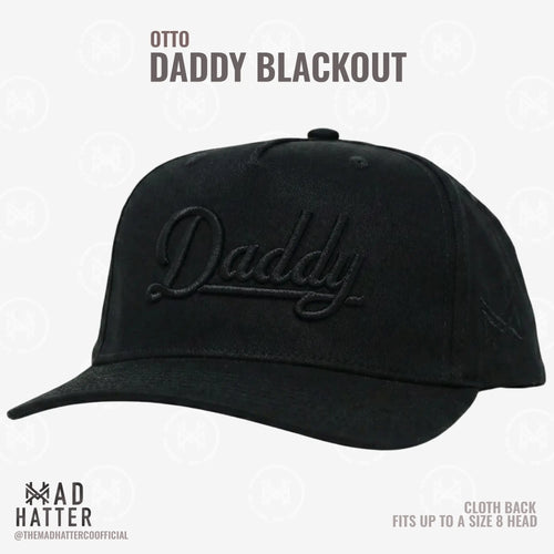 Daddy | Von The Mad Hatter Co. 3D Puff Stickerei (Bis Kopfgröße 8) Premium Herren Trucker Cap Geschenk