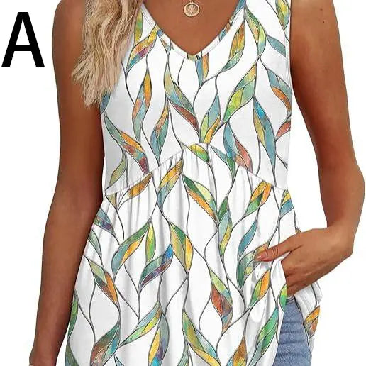 Womens Tank Tops 2025 Flowy Peplum Tops (Size Up 1-2 for Oversized Look) for Women Dressy Sleeveless V Neck Babydoll Tank Tops Fabric Stretchy tank tops summer tops