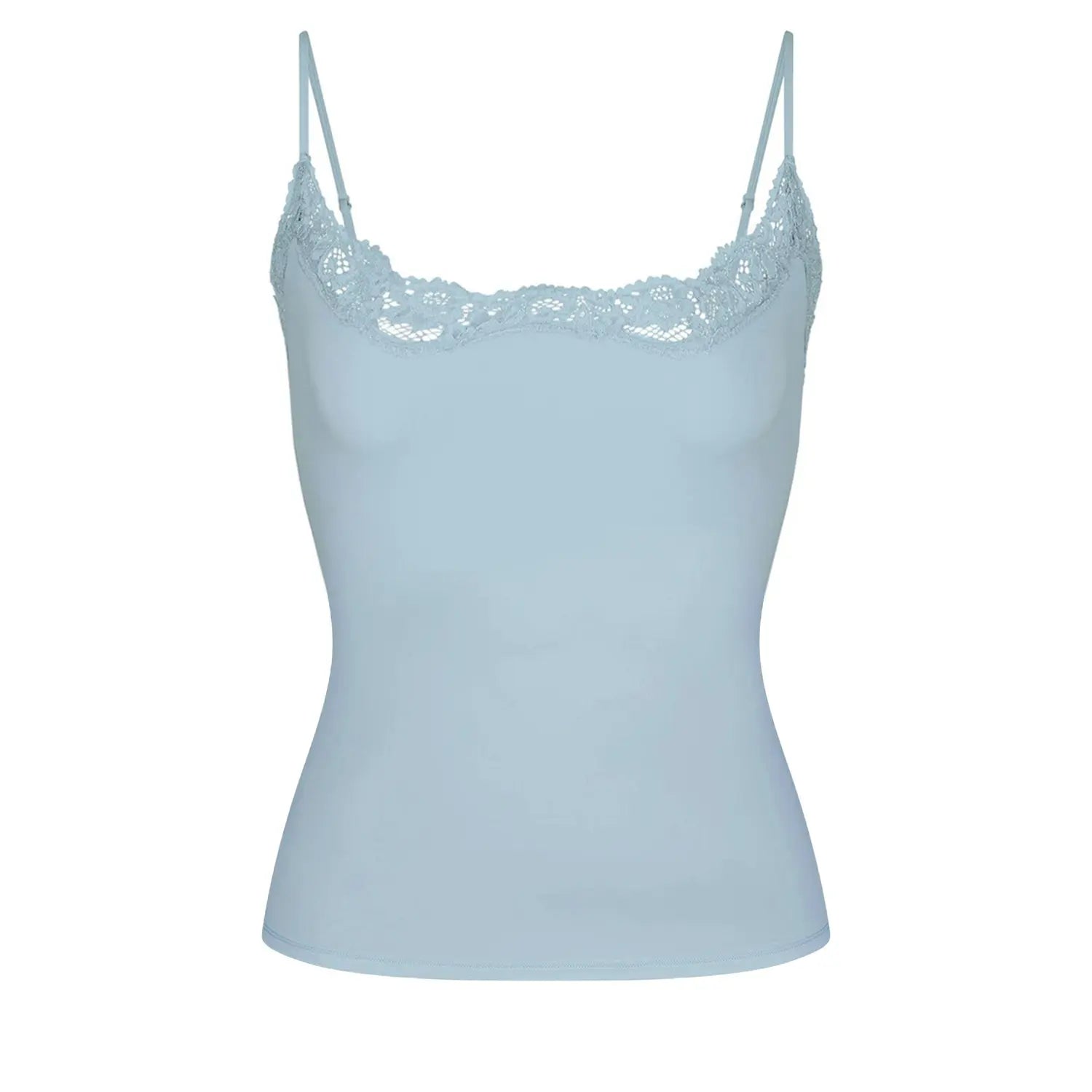 Starrylion Padded Lace Cami Top Double Lined Sexy Tank Top Spaghetti Strap Club Party Shirt