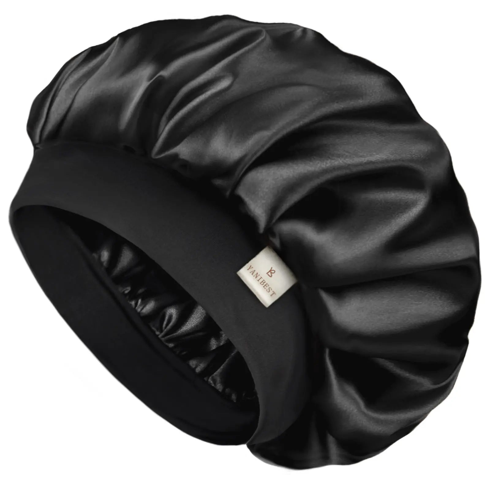 YANIBEST Haube für Männer, Haube zum Schlafen, doppellagige Satinhauben für schwarze Frauen, Lockenhaare, Zöpfe, Herren-Geschenke, Vatertagsgeschenk, Mützen Männer, Haarpflegehaubeseide #SummerVibes