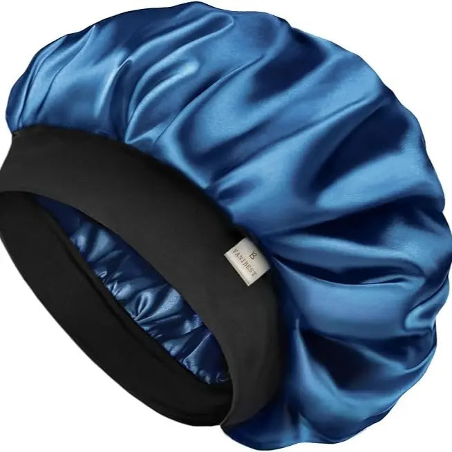 YANIBEST Haube für Männer, Haube zum Schlafen, doppellagige Satinhauben für schwarze Frauen, Lockenhaare, Zöpfe, Herren-Geschenke, Vatertagsgeschenk, Mützen Männer, Haarpflegehaubeseide #SummerVibes
