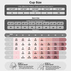 VRCOM Jelly Wireless Womens Comfortable Wireless Bras Push Up Bralettes Seamless Tshirts Bras Deep V Everyday Bras