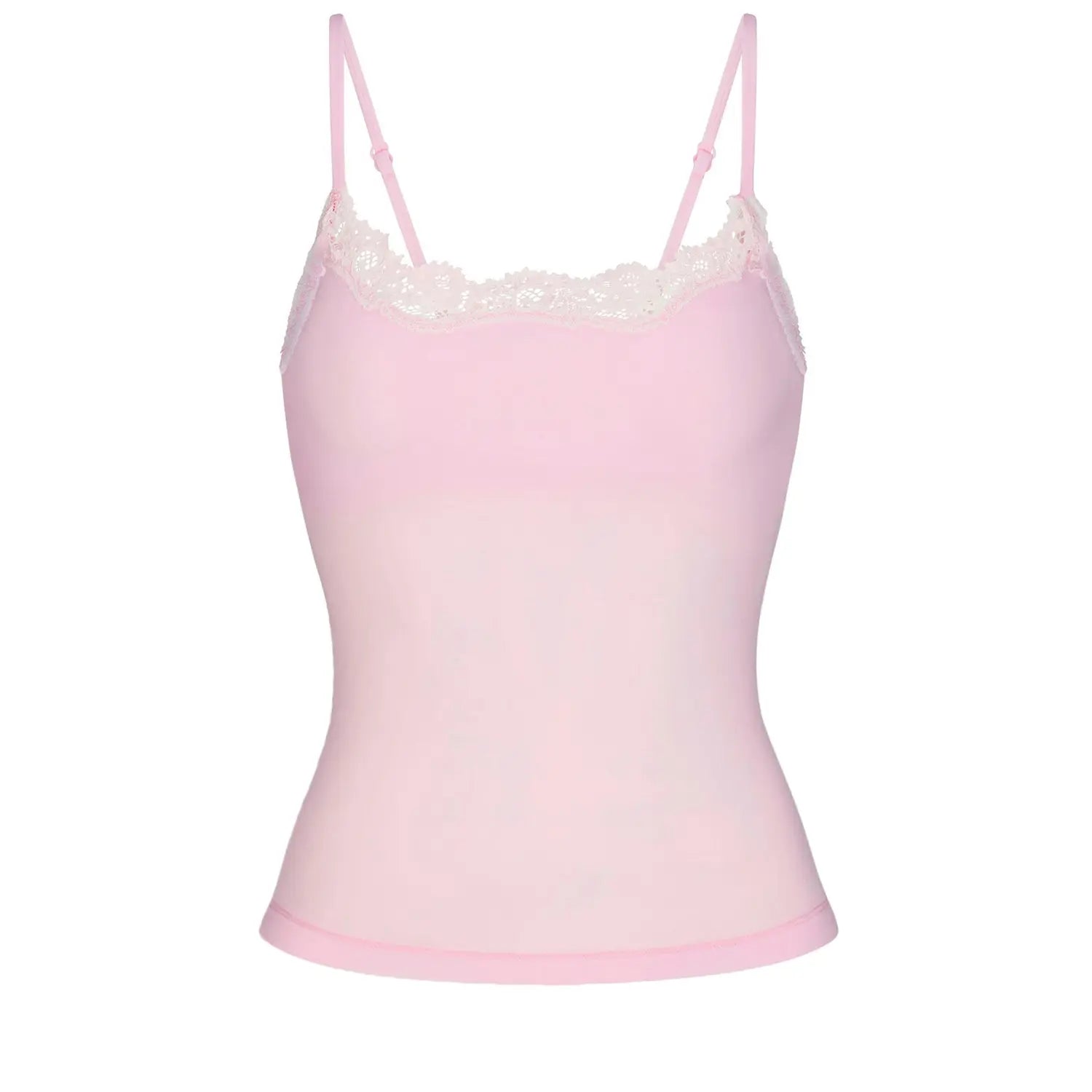 Starrylion Padded Lace Cami Top Double Lined Sexy Tank Top Spaghetti Strap Club Party Shirt