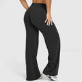 BRIA RICH Women‘s Casual Pants - High Waisted Loose-Fitting Wide Leg Yoga Pants - Comfortable & Elastic Soft Pants with Stretchy Material - Straight Leg Hem