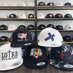 Mystery Hat Box - Five Randomly Picked Flat Brim Trucker Hats - Mystery Birthday Gift, Friend Gift, Mystery Box Challenge