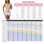 SHAPHER Waist Shapewear for Women with Bra Girdle Workout Shapewear with Adjustable Shoulder Strap