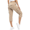 YSENTO Womens Lightweight Capris Hiking Pants 6 Pockets Quick Dry Cargo Outdoor Trip Loose Shorts COMFY MOMS OVER 30 【Plus Size,S-XXXXL】 Workout Bottoms Athletic Outfit #Mothers' Day #summerwins #outdoorfun