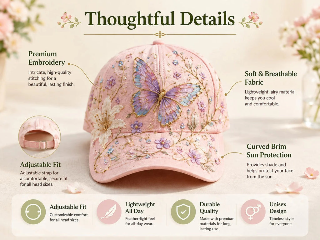 Garden Morning Cap