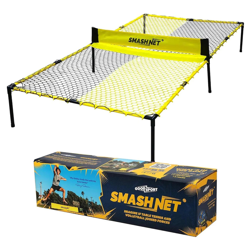 Vivere SMASHNET Outdoor Family Backyard Play Volleyball Tennis GameSet