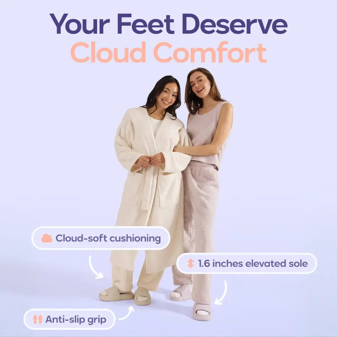 MellowSoft Dream Slides - Soft Squishy Waterproof Pillow Slides
