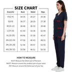 Stretchy Scrub Tops Nurse Uniform Tops for Women with Pockets Soft Nursing Clothes Breathable Workwear Vneck Womenswear Fitted Basic Minimalist