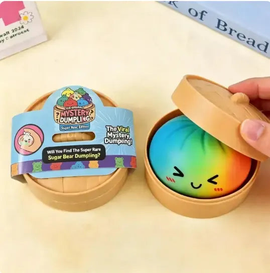 8-Piece Mystery Squishy Blind Box - Malt Sugar Stress Relief Fidget Toys 🍬✨