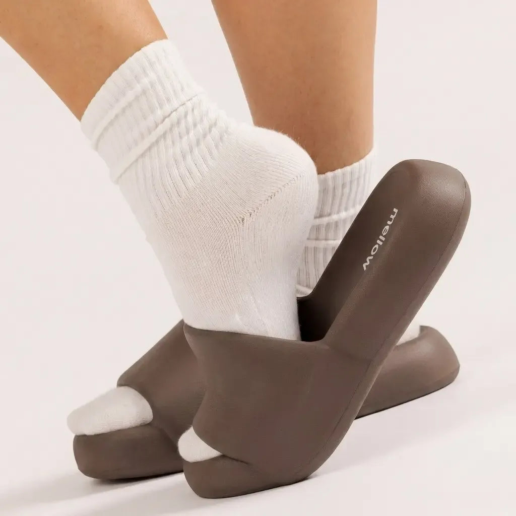 MellowSoft Dream Slides - Soft Squishy Waterproof Pillow Slides