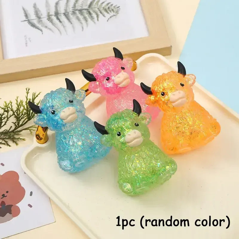 8-Piece Mystery Squishy Blind Box - Malt Sugar Stress Relief Fidget Toys 🍬✨