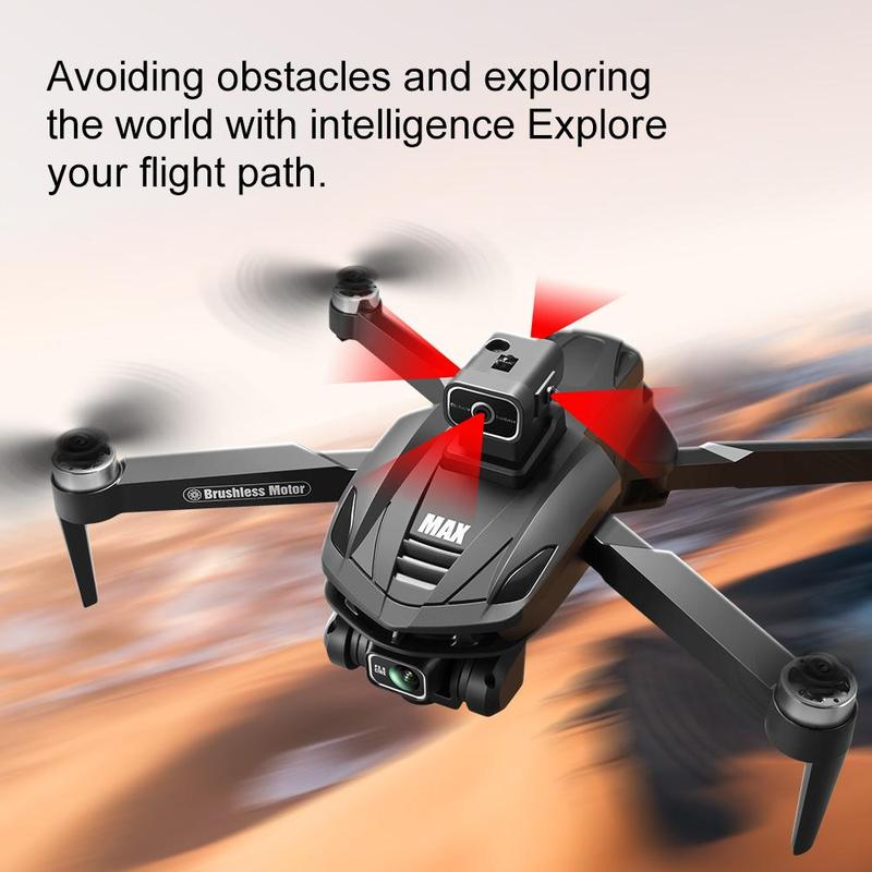 V168MAX GPS drone 5G drone with 4.5in screen controller optical flow visual hover increased stability and Easy Control