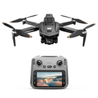 V168MAX GPS drone 5G drone with 4.5in screen controller optical flow visual hover increased stability and Easy Control