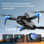 V168MAX GPS drone 5G drone with 4.5in screen controller optical flow visual hover increased stability and Easy Control