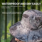 2026 New Three Solar Fan Outdoor Cooling Fan Hat — Sun Protection Hat with Solar Fan,Three-Power Rechargeable Fan