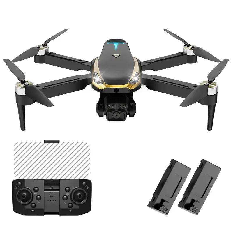 2026 C13s Pro Drone – 4K EIS Camera, GPS & 5G WiFi FPV, Brushless Motor, Optical Flow Hover, Smart Obstacle Avoidance, Auto Return, 360° Stunt Roll, Dual Batteries Included
